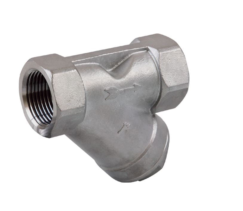 3/4” Stainless Steel 316 800PSI Full Port Y-Check Valve